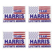 4Pcs Patriotic Car Stickers Assorted Color Durable Truck Decals