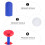 1Set Children Baseball Trainer ABS Automatic Baseball Launching Tool 5