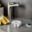 6Pièces Plaque Douche Argent Acier Inox Décorative Durable 3