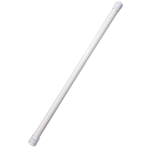 4Pcs Adjustable Telescopic Closet Rod White Plastic Punch-Free Design
