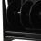 Black Acrylic Label Roll Dispenser Adjustable for Office Use 4