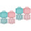 4Pcs Assorted Color Household Medicine Dispenser Multi-Grid Organizer 3