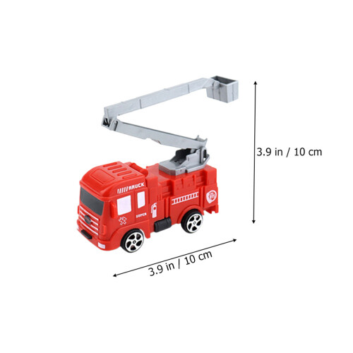 4Pz Decorazioni in Rosso Per Festa E Giochi Bambini 1