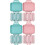 4Pcs Assorted Color Household Medicine Dispenser Multi-Grid Organizer 4