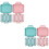 4Pcs Assorted Color Household Medicine Dispenser Multi-Grid Organizer 5