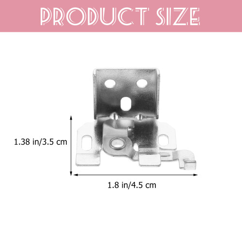 1Set Aluminum Curtain Side Mounting Bracket for Roller Shades 1