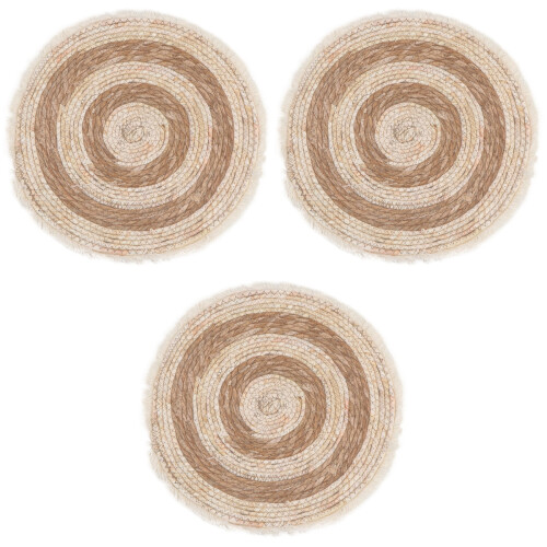 3Pièces Litière Chat Naturel Durable Design Simple Assorti 1