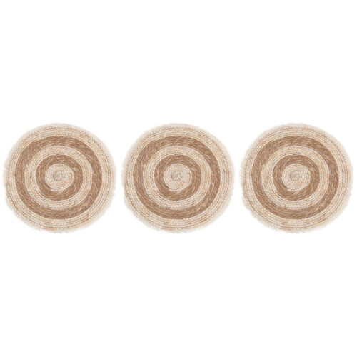 3Pièces Litière Chat Naturel Durable Design Simple Assorti 2