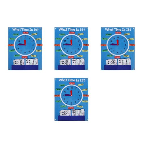 4Pcs Wall-Mounted Felt Board Preschool Cognitive Skills Learning Toy 1
