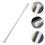 4Pcs Adjustable Telescopic Closet Rod White Plastic Punch-Free Design 6