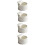 4Pcs White Oven Safe Ceramic Baking Bowls Mini Ramekin Set 7