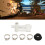 LED Gardening Lights 12W Solar Powered Waterproof Spotlights for Backyard 5