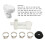 LED Gardening Lights 12W Solar Powered Waterproof Spotlights for Backyard 6