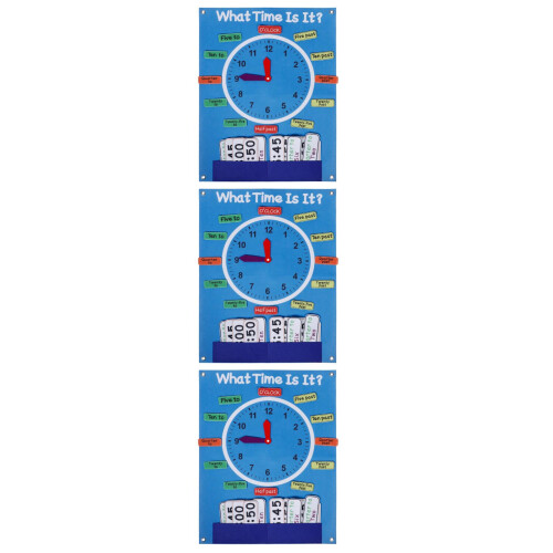 3Pcs Portable Multi Felt Board Interactive Educational Tool for Kids 1