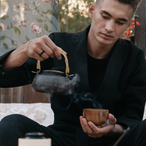 4Pz Manici Per Khaki in Bamboo E Ferro Pratici E Durevoli 2