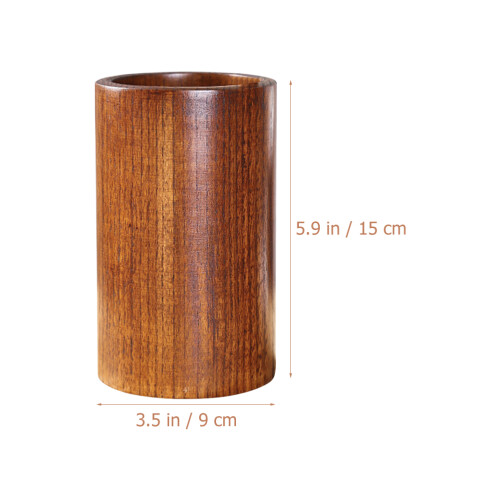 Porta Bacchette Legno Caffè Contenitore E Penne Casa 1