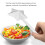 Salt and Pepper Shaker Wand, White Plastic 1oz 2