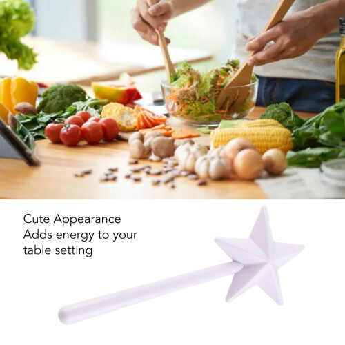 Salt and Pepper Shaker Wand, White Plastic 1oz 2