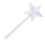 Salt and Pepper Shaker Wand, White Plastic 1oz 7