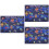 3Sets Multi-Color Felt Story Boards Solar System Learning Toy for Kids 5