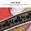 Black Lace Guitar Strap, Nylon, Adjustable Length 7