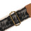 Black Lace Guitar Strap, Nylon, Adjustable Length 14