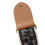 Black Lace Guitar Strap, Nylon, Adjustable Length 16