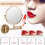 Wall Mounted Makeup Mirror with Extendable Arm, 360 Rotation DualSided 3X Magnifying Silver White 2