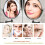 Wall Mounted Makeup Mirror with Extendable Arm, 360 Rotation DualSided 3X Magnifying Silver White 3