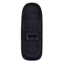 360 Rotating Flashlight Holster with Secure Elastic Fit, Durable Torch Holder for Belt Outdoor Use