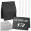90Pcs Mini Chalkboards Double Sided Small Blackboards Assorted Color 1