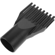 Zwarte ABS Föhn Kam Opzetstuk, Praktisch Haarstyling Accessoire