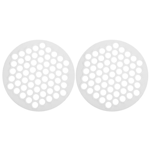 10St Plastic Dumpling Maker Mold Wit Voor Thuisgebruik En Keuken