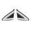 Front Side Mirror Corner for  XTS 2013-2019 Triangle  Cover Rearview Triangle Trim Panel 22955948 22955947 1
