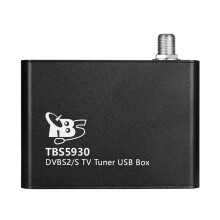 TBS5930 Sintonizzatore TV DVB-S2X/S2/S Scheda USB Ricevitore TV Satellitare FTA IPTV/Streaming 4K VCM/Supporto per Sistemi Operativi Linux/Windows