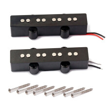 For Alnico 5 JB Bass Pickup Open Style Neck Bridge Pickup 4 String JB Electric Bass