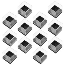 15St Duurzame Ps Displayboxen Voor Mineralen Met Beschermende Basis