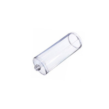 Cotton Pad Dispenser with Dustproof Lid, Clear Acrylic Makeup Organizer for Bathroom and Vanity Storage