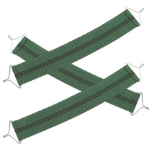 3St Groene Stofriemen Voor Lounge Reparatie En Versterking