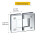 Frameless Glass Shower Door Hinge 180 Full Opening Bright Chrome Solid Brass Bevel Edge 2