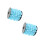 Blue Resin Bead Strings for Craft and Home Decor 2