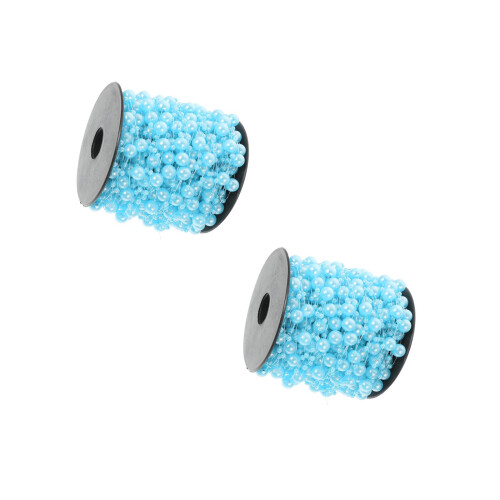 Blue Resin Bead Strings for Craft and Home Decor 1