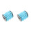 Blue Resin Bead Strings for Craft and Home Decor 3