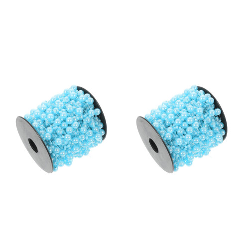 Blue Resin Bead Strings for Craft and Home Decor 2