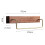 Wall Mounted Towel Rack for Bathroom - Large Solid Wood Storage Bar 7