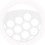 10St Plastic Dumpling Maker Mold Wit Voor Thuisgebruik En Keuken 5