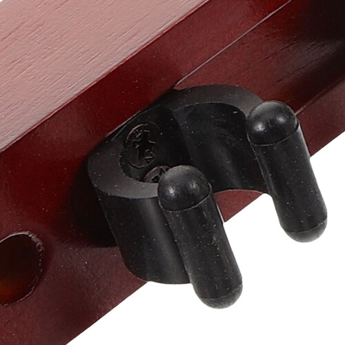1Set Decoratief Donkerrood Cue Rack Muurbevestiging 2
