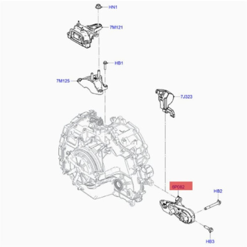 Engine Mounts GN116P082ED GN116P082BC for  EcoSport, Escape, Explorer. 1