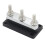 600A Bus Bar 3-Stud M10 High Current Copper Terminal Block with Cover for  12-48V 5