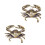 Statue de crabes en laiton, Sculpture de crabes,-Style B 1